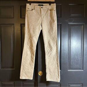 LRL Lauren Jeans Co Womens Jeans  sz 4 Corduroy (b4